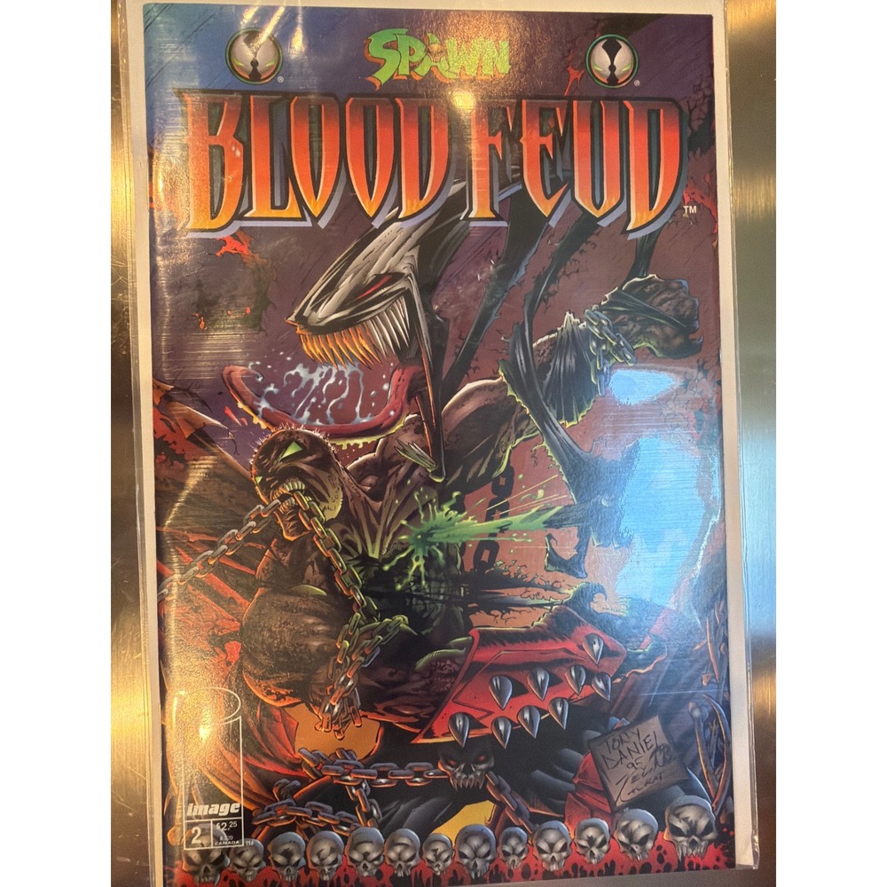 Spawn Blood Feud 2 Image Comics 1995 Tony Daniel Kevin Conrad Vintage Comic Book